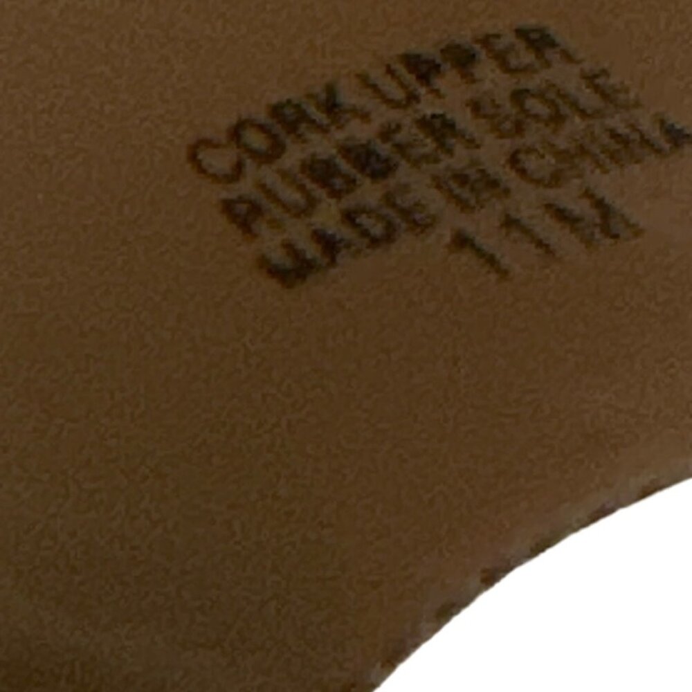 Ann Taylor Strappy Slingback Sandals Cork Wrapped Block Heel Open Toe Size 11 - Picture 9 of 9